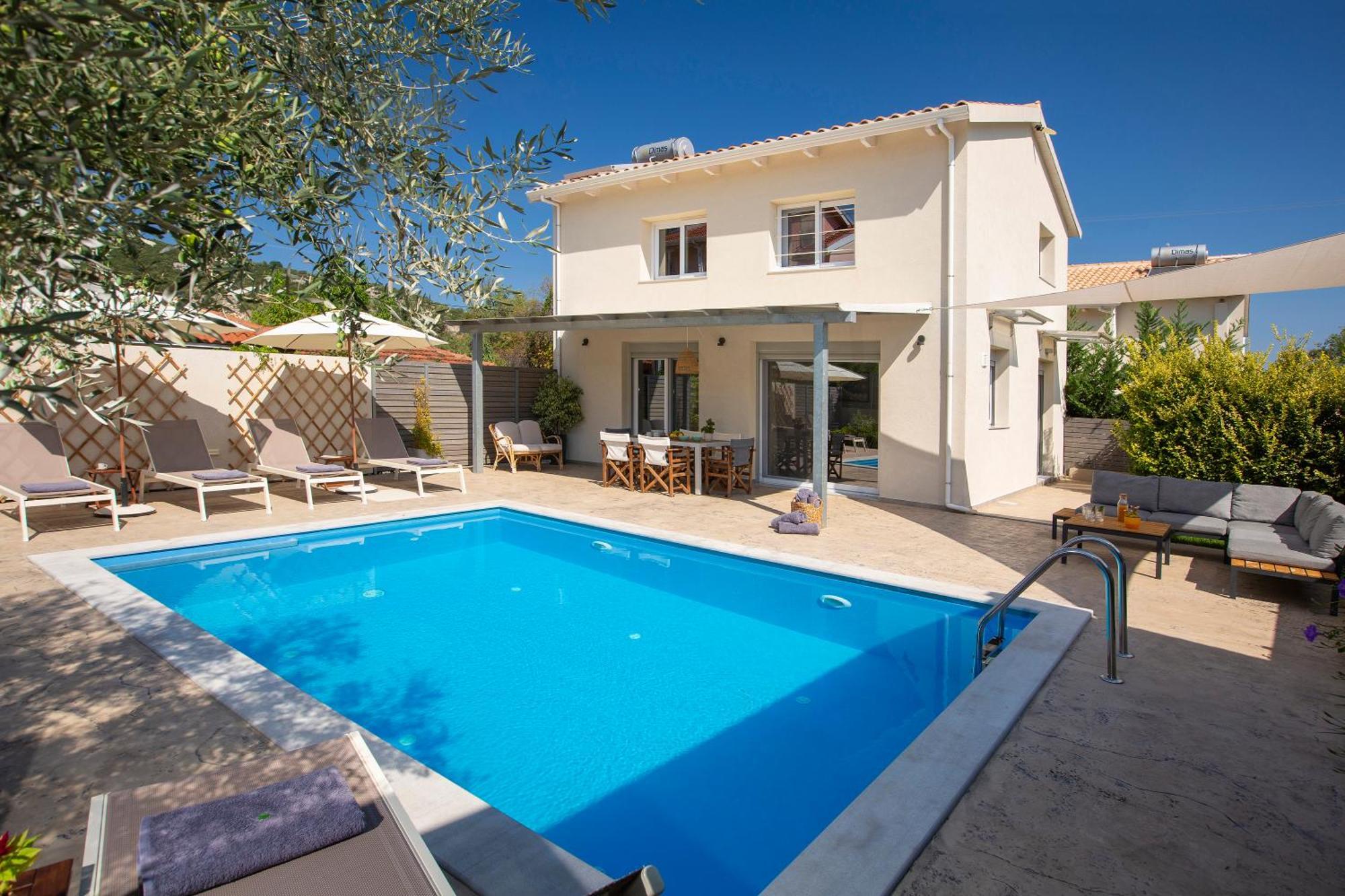 Grappolo Lefkada Villas - Vilana Ideal For Families And Small Groups Apolpaina Extérieur photo